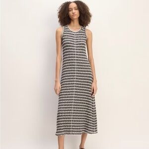 Everlane The Rib-Knit A Line Tank Dress